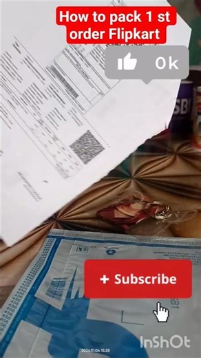 How to Pack Your Flipkart Order || Flipkart packing || how to pack first order Flipkart #ytshorts