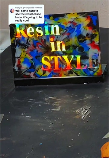 Velvet Effect Resin Frame Tutorial and Tips