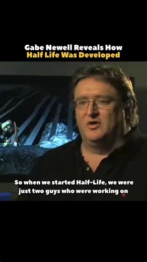 Gabe Newell Reveals How Half Life Was Developed #shorts #linux #valve #steam #coding #halflife