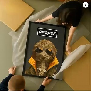 Get ready to unleash your pet's inner superstar! 🌟 Not just a portrait—an icon. We transform your furry friend into a legendary work of art that's as bold and fabulous as they are. 😍 Every piece is digitally hand-drawn to capture their unique personality, with options from chic digital files to stunning wall-ready prints 🧑‍🎨 LIMITED TIME ONLY ⌛ Order 1 Portrait, get a 2nd Free 🎁 - because two icons are better than one! Hang it on your wall for everyone to see & start the purr-ty! 👀 Choose 