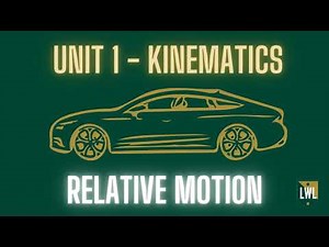 AP Physics 1 - Unit 1 - Kinematics - Relative Motion