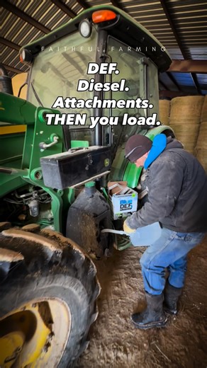They don’t see the DEF. The diesel. The attachment swap. Feeding cattle isn’t hard. It’s just never “quick.” | Faithful Farming