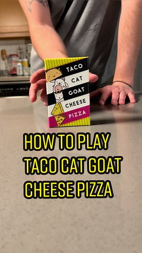 Fun and Fast-Paced Card Game - Taco Cat Goat Cheese Pizza