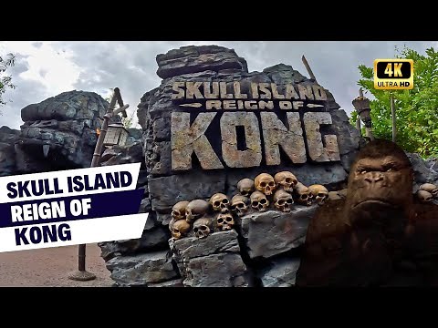 [4K] Skull Island: Reign of Kong! Islands of Adventure | Universal Orlando - FULL RIDE POV 2023