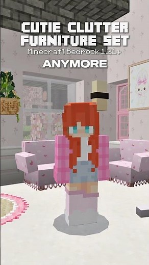 Cutie Cluttered Furniture Addon for Minecraft Bedrock 1.26