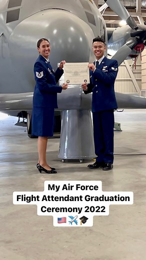 Frassix on Instagram: "Here’s a video of how my Air Force Flight Attendant graduation went! It was super cool that 2/3 instructors I had were at this event - one pinning on my wings and the other being the narrator for the graduation! (We got to see the third instructor after the ceremony ended lol) . . . . . . . . #frassix #military #reels #flightattendant #fyp #airforce #happy #lgbtq #youtube #usaf #usairforce #gay #youtuber #reelsinstagram #instagram #gayyoutuber #reelsvideo #pride #instagram