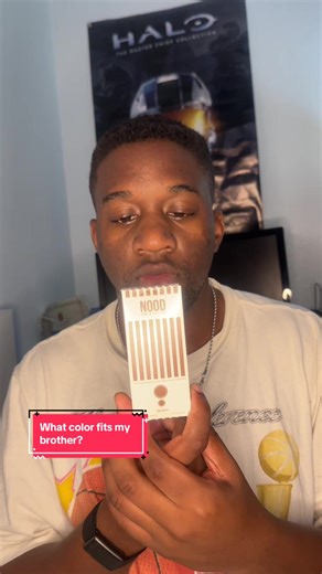 Today I used my little brother as my model to show you how our @MEiiYO NOOD Pimple Patches in Espresso and Hazelnut look like. Hazelnut is a perfect match for him! What color is your NOOD Pimple Patches?? #meiiyo #noodpimplepatch #pimplepatch #acnecare #CapCut