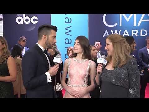 People TV Interview at CMA Awards — Mackenzie Foy — 2018