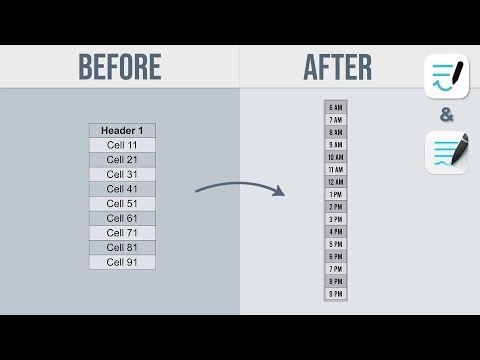 How to make timeline sticker using flexible tables in Goodnotes app | Goodnotes tutorial