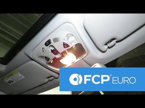 Mercedes Overhead Console Removal - No "Tools" Needed (C-Class, CLK)