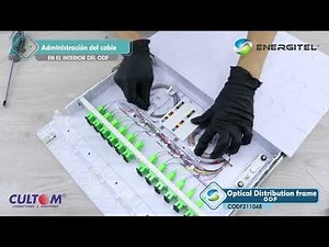 Instructivo de ensamble y preparación ODF CODF211048