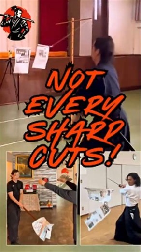 Samurai Cutting Test ⚔️ | Ultimate Skill Challenge! #shorts