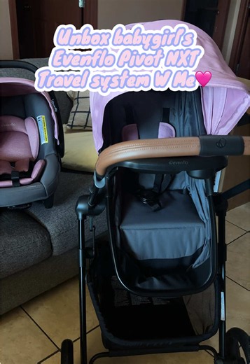 Evenflo Pivot NXT travel system review — unbox & assemble