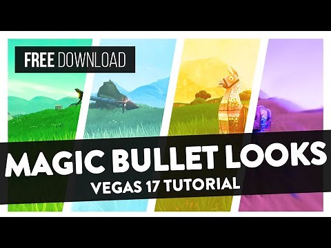 Magic Bullet Looks Plugin Basics (FREE MBLooks CC Presets) - Vegas Pro 17 Tutorial
