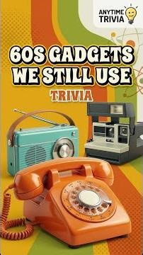 60s Gadgets We Still Use Trivia #Shorts