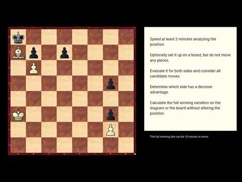 Deep Calculation Chess Puzzles #69