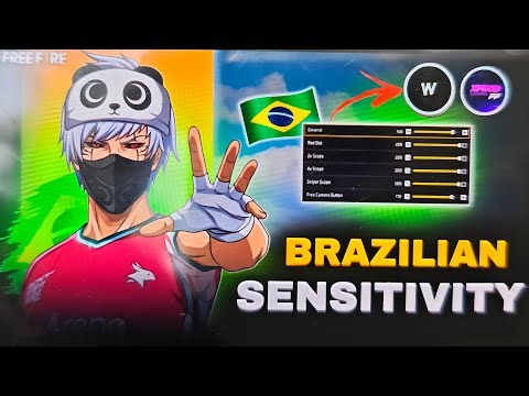 SECRET 🤫NO RECOIL BRAZILIAN SENSITIVITY 🇧🇷 / HOW TO MAKE YOUR OWN SENSITIVITY