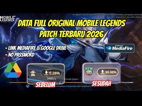 LATEST ORIGINAL ML DATA 2026 | DOWNLOAD LATEST ORIGINAL ML DATA 2026