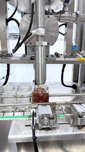 Thick sauce canning machine