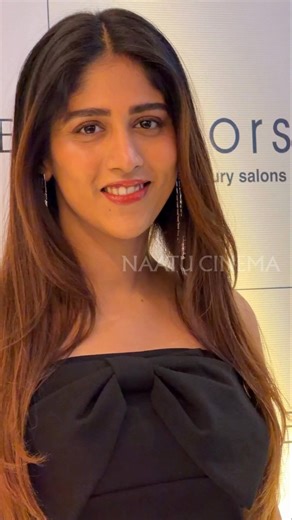 Chandini Chowdary visuals At Mirror Salon Opening In Hyd #ChancingChoudary #NaatuCinema
