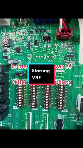 Störung VRF bei Mitsubishi Klimaanlagen