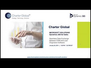 Seamless CRM & Loan Origination Software Integration | Microsoft Dynamics 365 Webinar