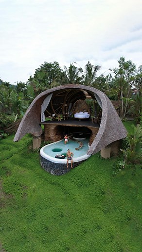 Veluvana Bali | Bamboo House Bali on Instagram: "Get very excited to unveil the newest Scorpio House at @veluvanabali. Here's a glimpse of Scorpio House which allows you to be connected directly to nature. Indulge in a laid-back space that overlooks lush green rice fields, panoramic Mount Agung and a crystal blue-private pool 😍. Don't miss the chance to be the earliest one to experience this! ✨ 📷: @madiaubakirov @daianadaiana #bali #balitravelguide #thebalibible #balidaily #thebaliguideline #b