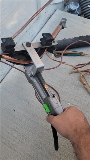 hilmor pipe bender with reversal bending #hilmor #hvac