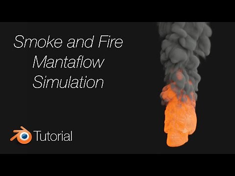 [2.82] Blender Tutorial: Smoke and Fire Simulation With Mantaflow