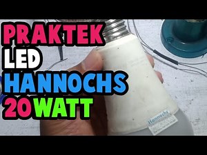cara servis lampu led hannochs 20watt mati total dokterlamputv