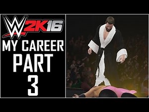 WWE 2K16 - My Career - Let's Play - Part 3 - "NXT Tutorial Matches And First Rivalry" | DanQ8000