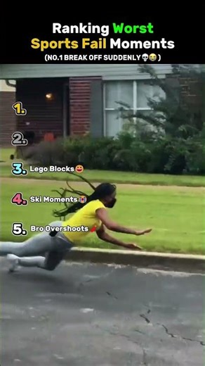Ranking Worst Sports Fail Moments 😱😂