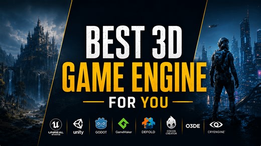 Best 3D Game Engines in 2026, Which One Is Right For You?