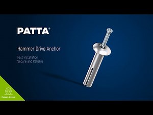PATTA Hammer Drive Anchor