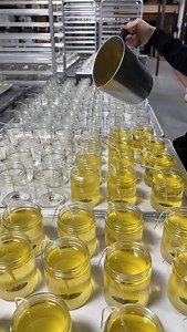 A typical day at our candle studio in Salem, MA. #candlestudio #candlebusiness #candleshop #candlemaking | Witch City Wicks