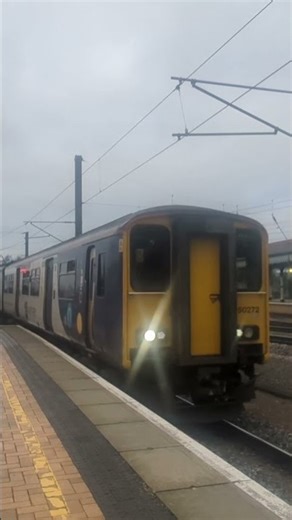 the northern class 150 at York station