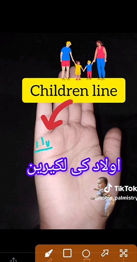 Types of Lines for Kids in Palmistry