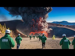 Yellowstone Affected! Massive Lassen Volcano Eruption in California Beneath the Earth's Crust