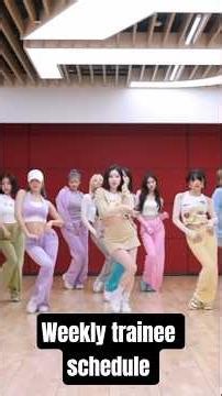 Create a Weekly Trainee Schedule | Train Like a K-pop Trainee