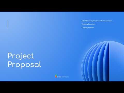 Project Proposal Animation Presentation Template for Business