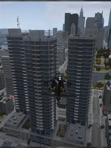 Niko's Epic Helicopter Crash in GTA IV