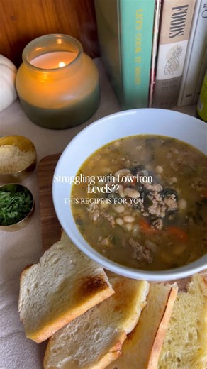 Iron Supplement Soup🥣❤️ Iron deficiency is really common in women, especially those of reproductive age. Our cycles, the increased needs of pregnancy, postpartum and breastfeeding all can play a part. Poor diet and of course other factors can play a role in low iron levels. What is iron and what does it do? Iron is a mineral that is vital for the body’s ability to transport oxygen from the lungs to the rest of the body via hemoglobin in red blood cells and myoglobin in muscles. It is also essen