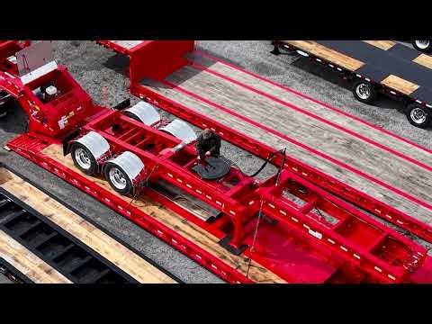 GINCOR Werx JC Series 75 Ton 4 Axle Float Trailer
