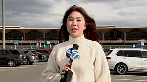 FedEx plane makes emergency landing with engine on fire at Newark Airport after bird strike