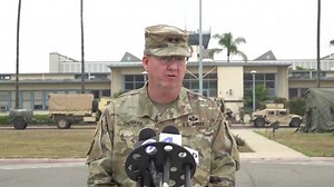 Commander of task force deployed to LA says troops will be allowed to 'temporarily detain' people