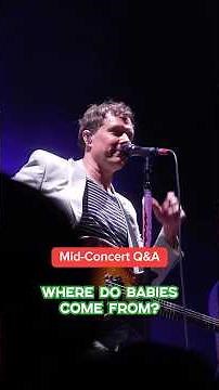 The Cotton Eyed Joe of onstage Q&A sessions. (Where did you come from? Where did you go?)