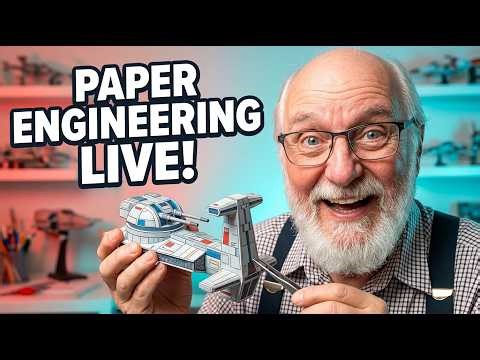 Live Build: Paper Engineer Joins to Construct Rogue One Hammerhead Turrets