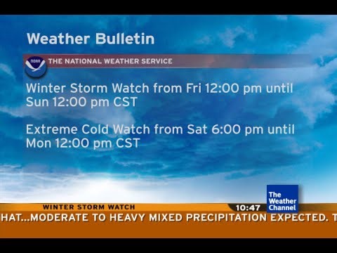 Intellistar 1 SD before Winter Storm Fern - Fort Worth, TX (1/22/2026)