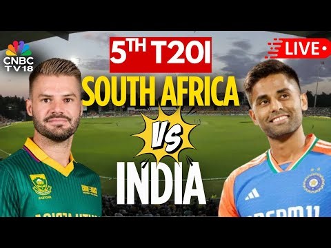 India vs South Africa LIVE: IND VS SA LIVE MATCH 5th T20 Score | Hardik Pandya | Tilak Verma | N18L