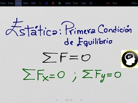 Statics. First equilibrium condition